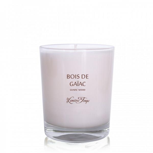 Bougie Organza (Bois de Gaïac) 180gr